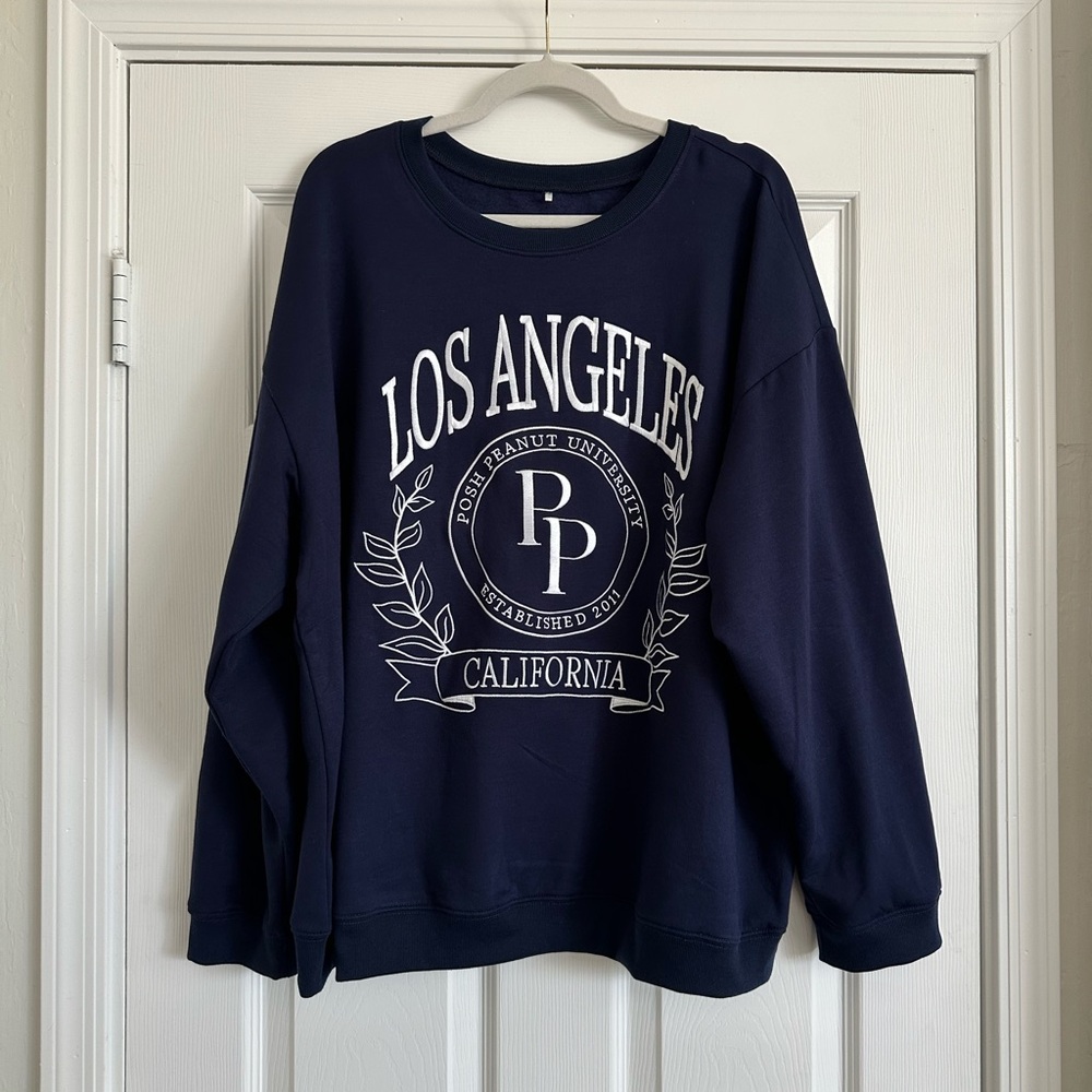 Posh Peanut Fleece Sweatshirt